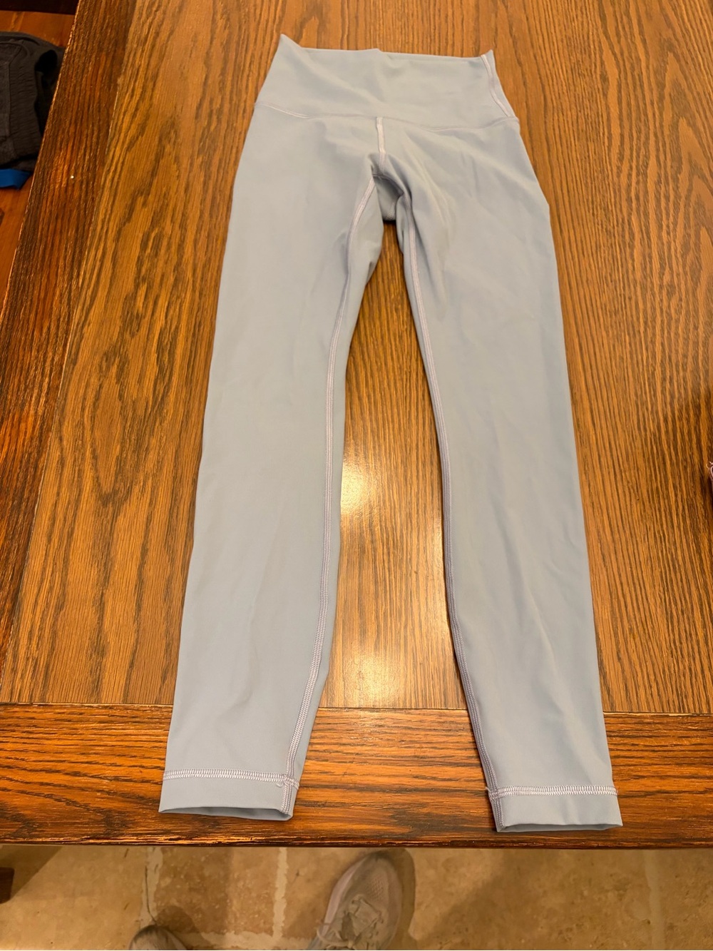 lululemon athletica Soft Light Blue High-Rise Leggings